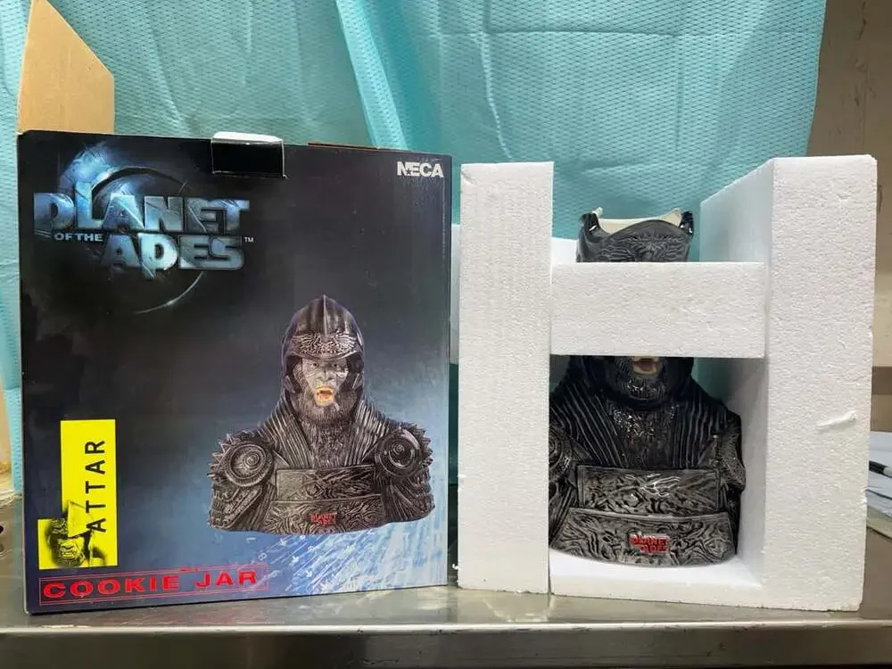 NECA Planet of the Apes Attar Ceramic Cookie Jar